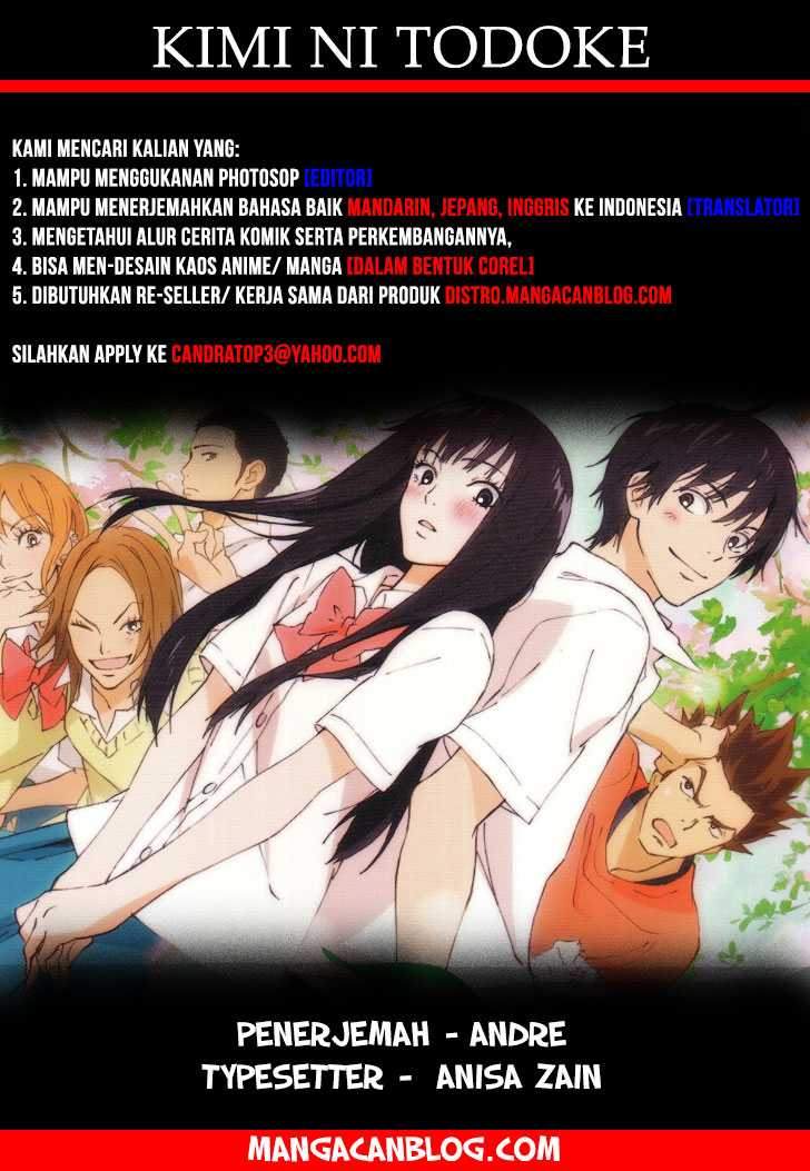 Kimi ni Todoke Chapter 97 Indonesia